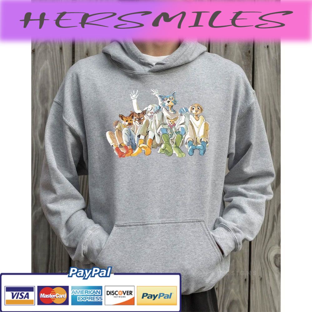 Beastars Legoshi And Dormitory Friends Full Body Spread Trending Unisex  T-shirt