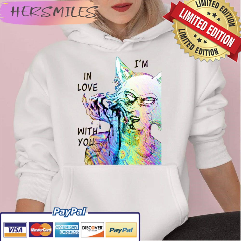 Beastars Legosi I’m In Love With You Trending Unisex Hoodie T-shirt