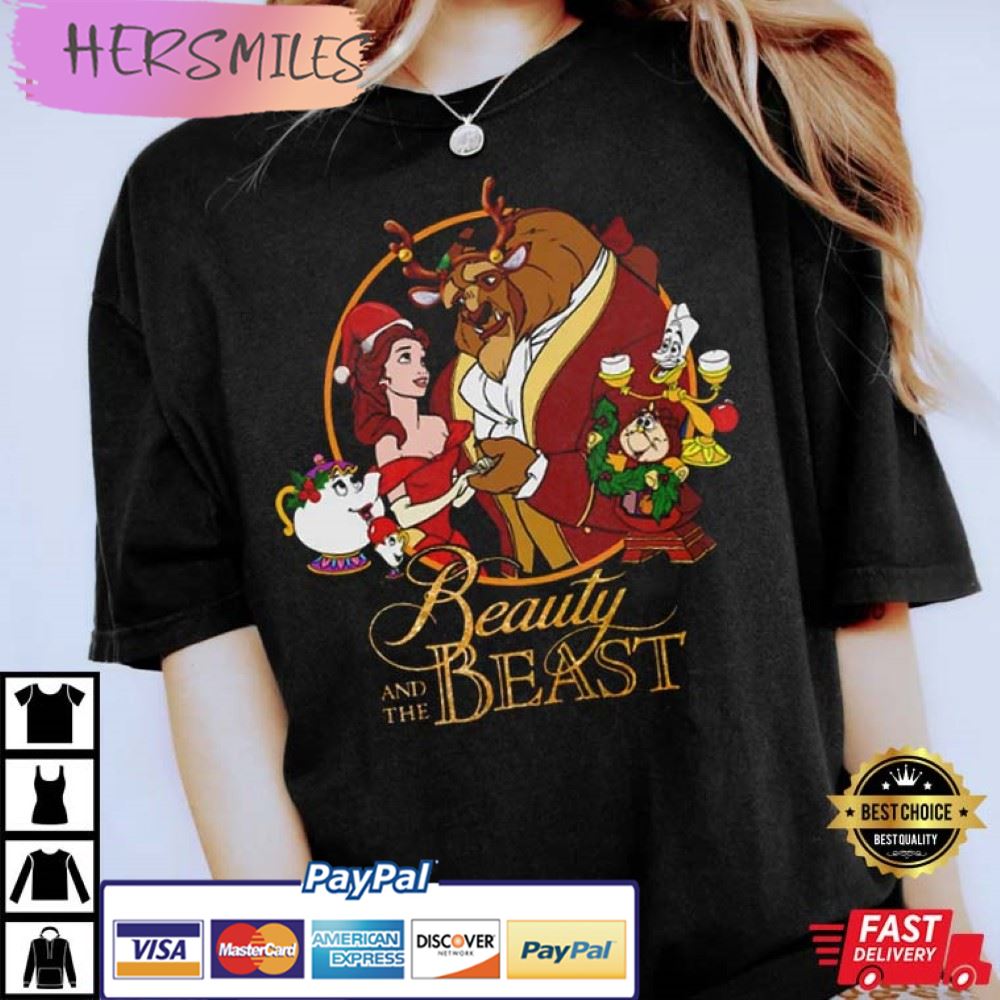 Beauty And The Beast Squad Characters T-Shirt