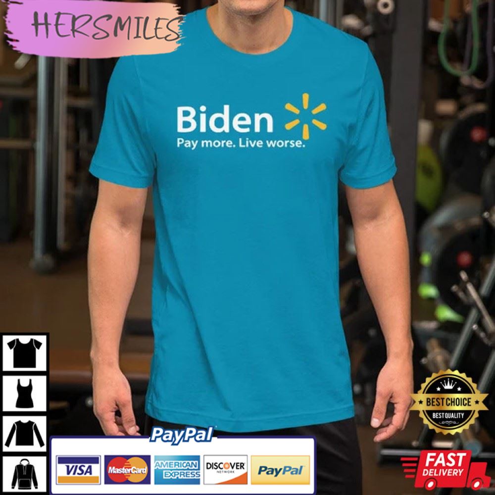 Biden Pay More Live Worse Dark Brandon Best T-Shirt Biden Pay More Live Worse Dark Brandon Best T-Shirt