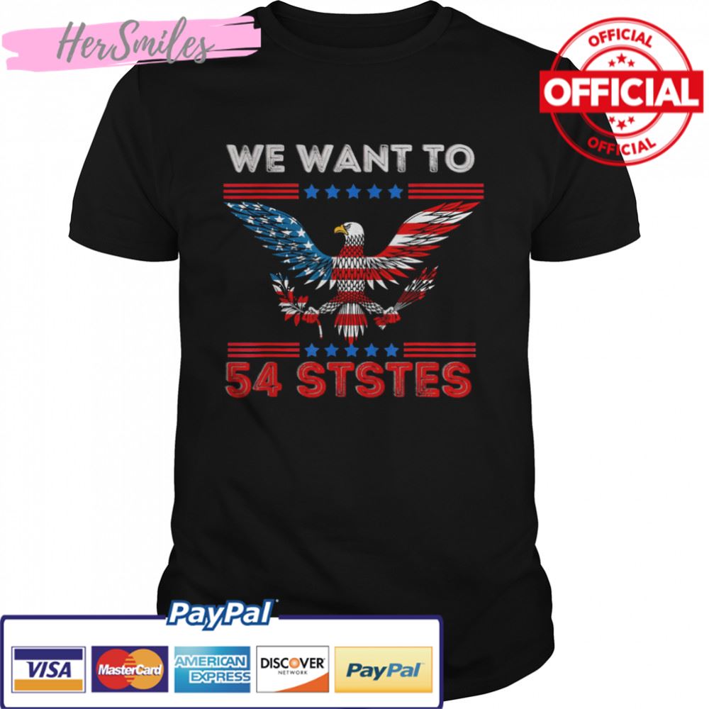 Biden We Went To 54 States T-Shirt