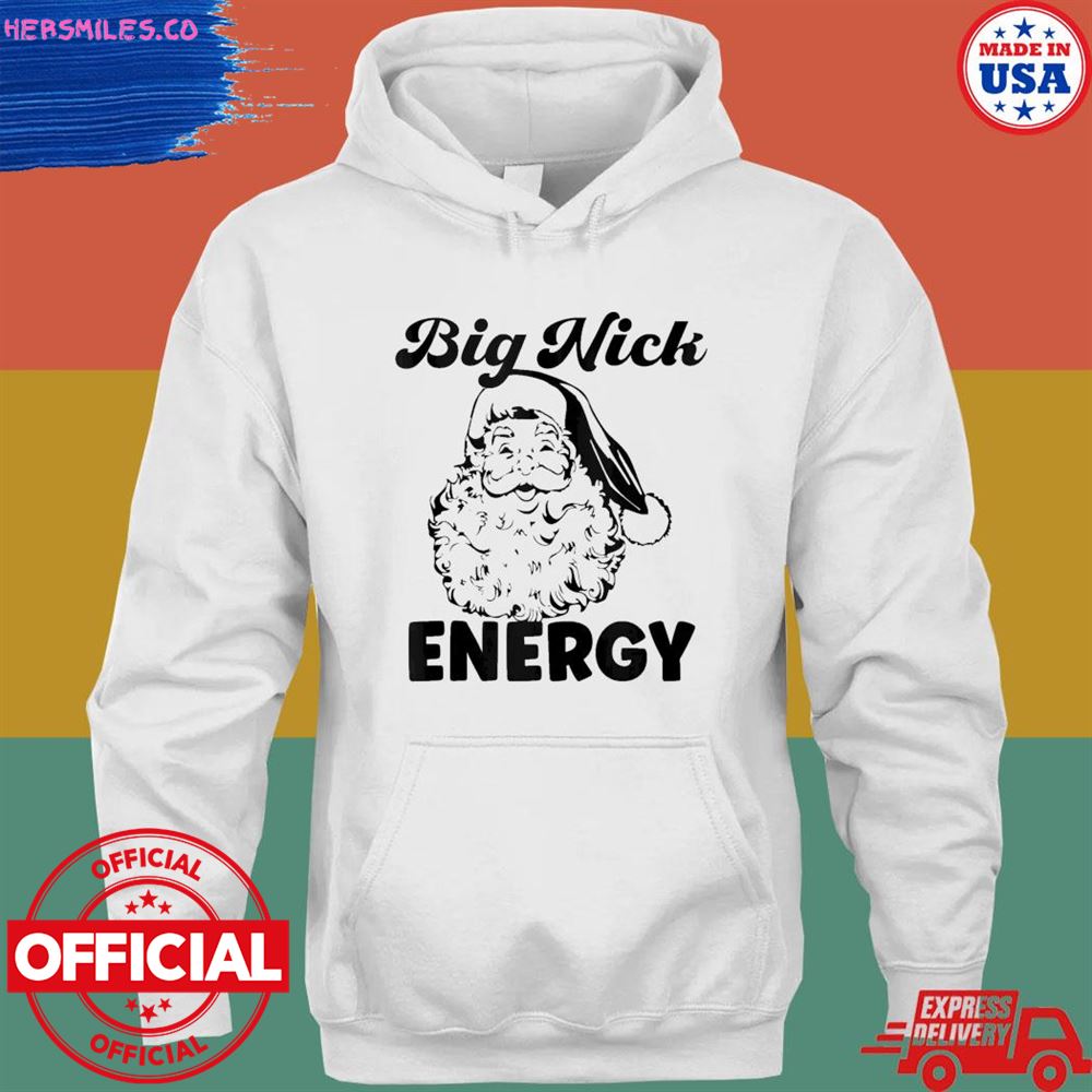 Big Nick Energy Santa Naughty Adult Humor Christmas sweater