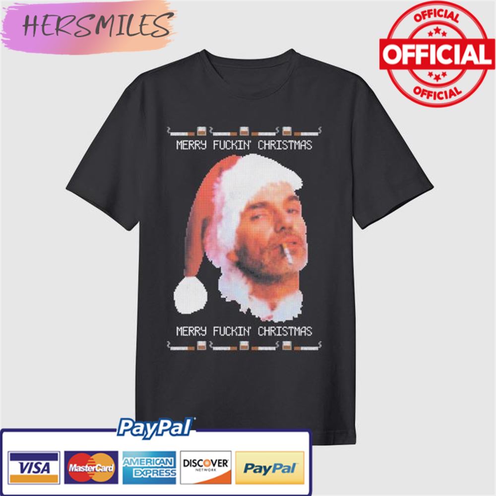 Billy Bob Thornton Merry F’n Christmas Ugly T-shirt