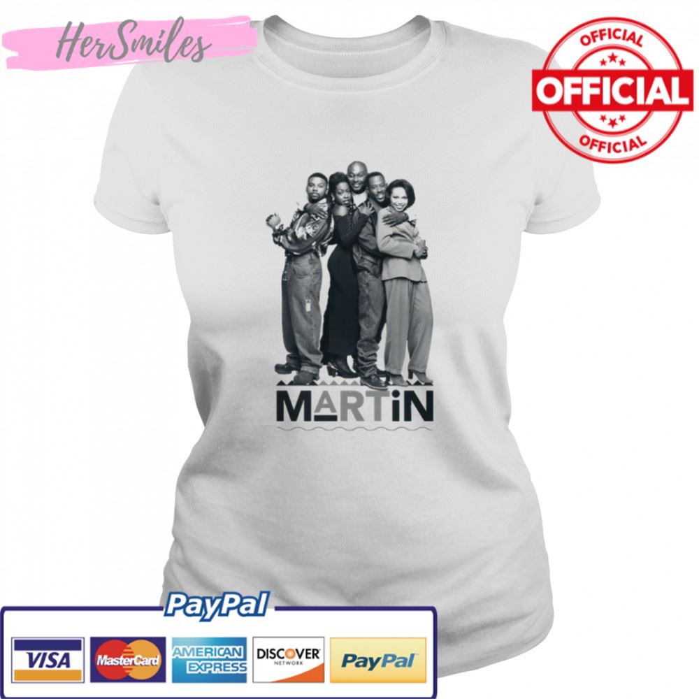 Black And White Image Of Martin’s Cast shirt