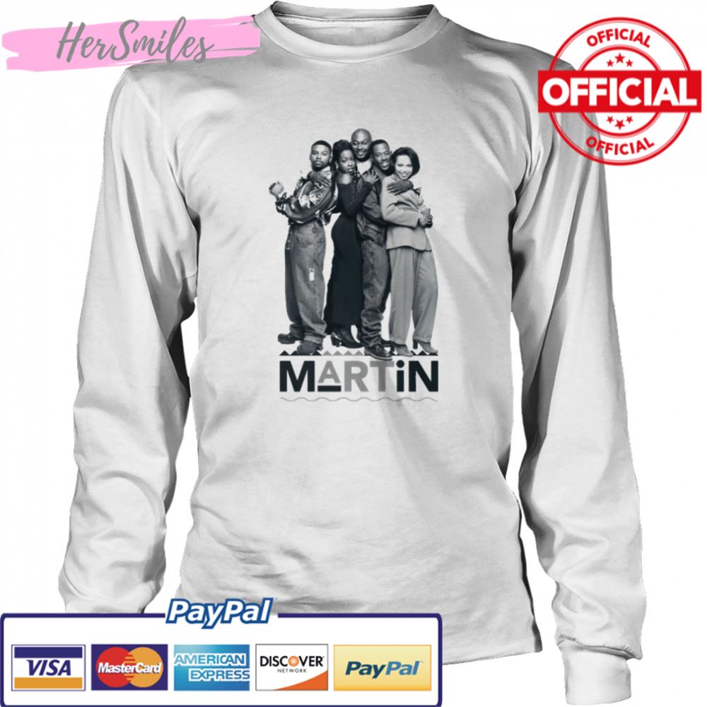Black And White Image Of Martin’s Cast shirt Black And White Image Of Martin’s Cast shirt