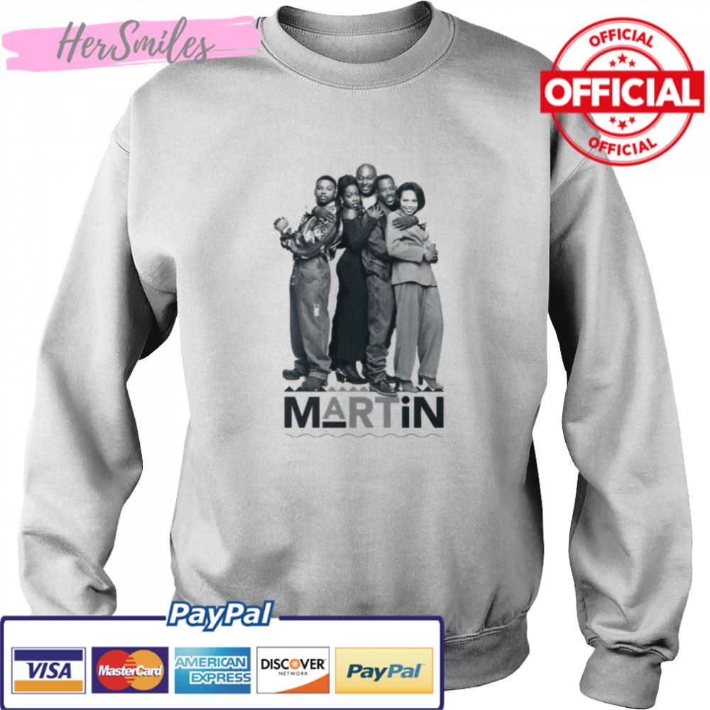 Black And White Image Of Martin’s Cast shirt Black And White Image Of Martin’s Cast shirt