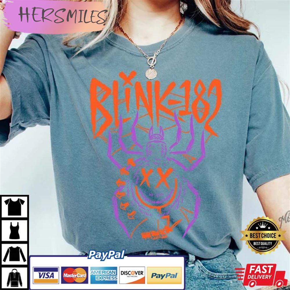 Blink-182 Spider Halloween 2022 Comfort Colors Best T-shirt