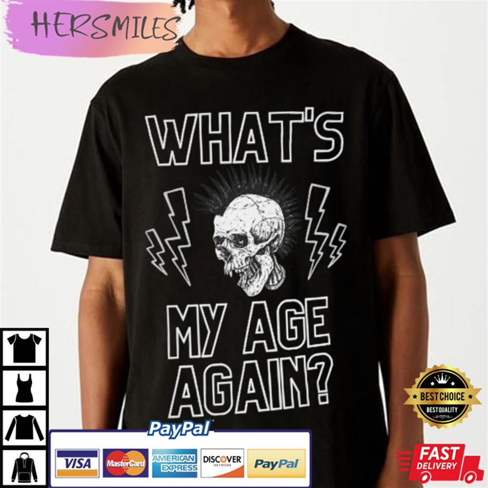 Blink-182 What’s My Age Again Pop Punk Unisex Best T-shirt
