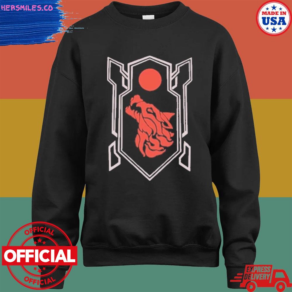 Blood moon wolf crest shirt Blood moon wolf crest shirt