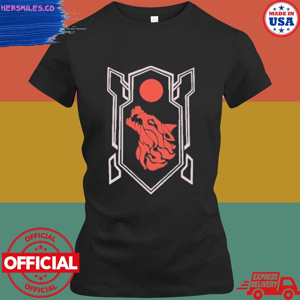 Blood moon wolf crest shirt Blood moon wolf crest shirt