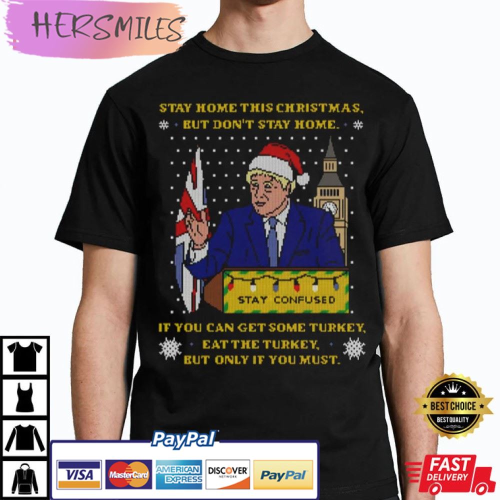 Boris Johnson Lockdown Speech Jumper T-Shirt