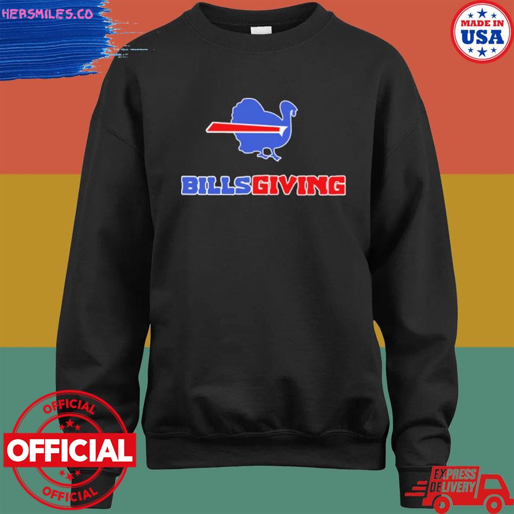 Buffalo Football Bills giving T-shirt Buffalo Football Bills giving T-shirt