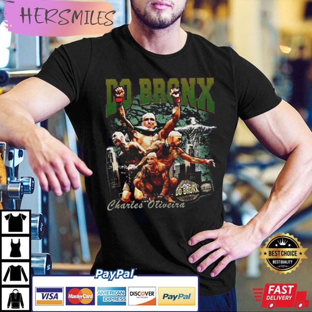 Charles Oliveira Do Bronx 90s Style Boxing Best T-Shirt