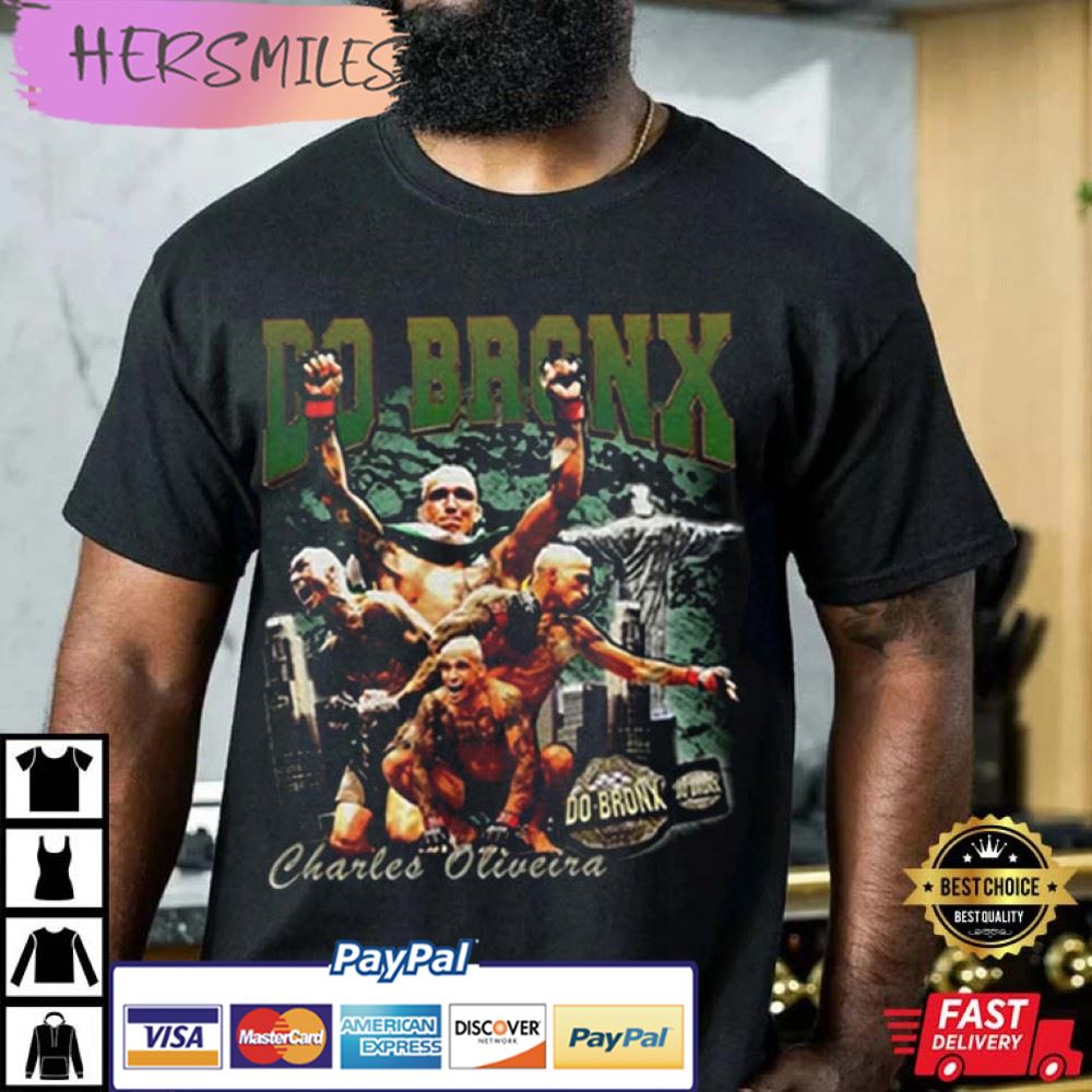 Charles Oliveira Do Bronx 90s Style Boxing Best T-Shirt