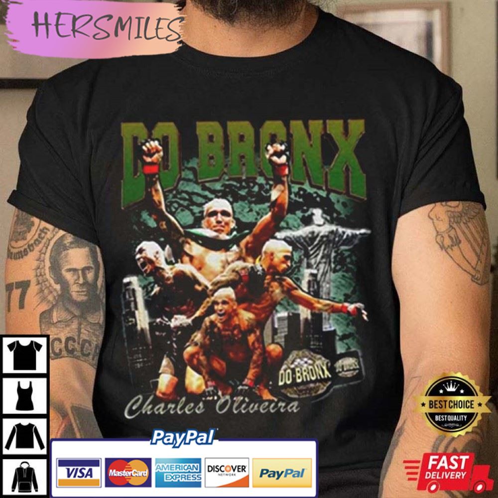 Charles Oliveira Do Bronx 90s Style Boxing Best T-Shirt Charles Oliveira Do Bronx 90s Style Boxing Best T-Shirt