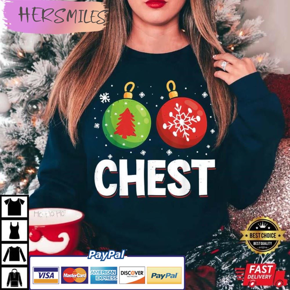 Chest Nuts Matching, Couples Chest, Christmas Best T-Shirt