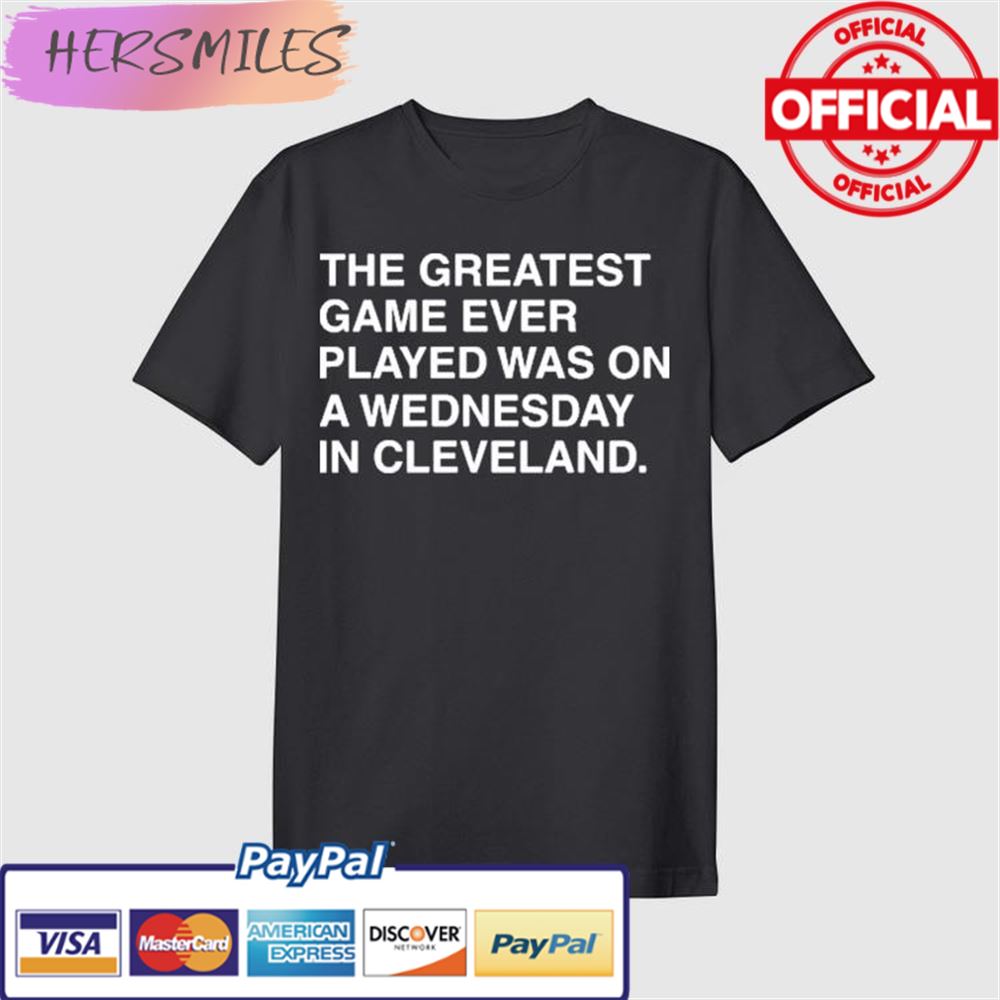 Chicago Cubs The Greatest Game Ever Played 2022 T-shirt