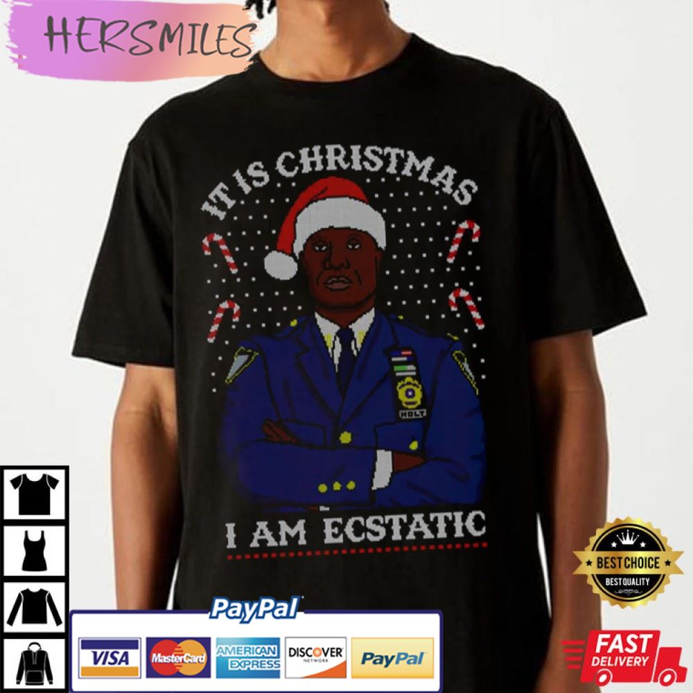 Christmas Captain Raymond Holt Jumper Gift Best T-shirt