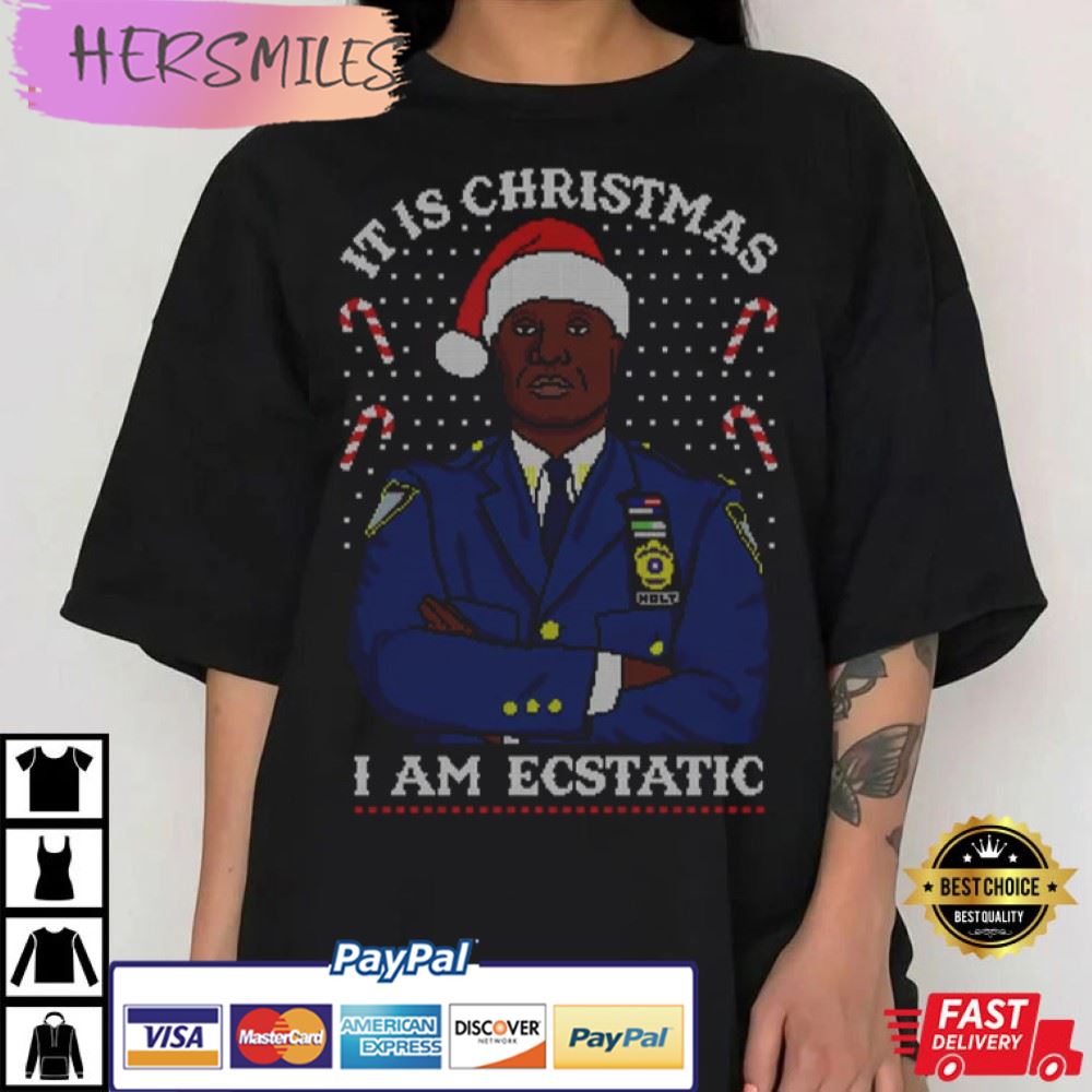 Christmas Captain Raymond Holt Jumper Gift Best T-shirt