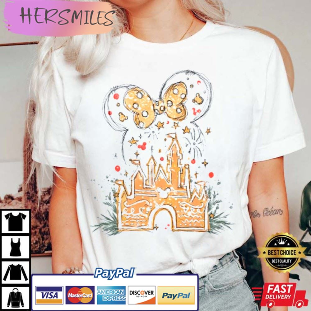 Christmas Gingerbread Castle T-shirt