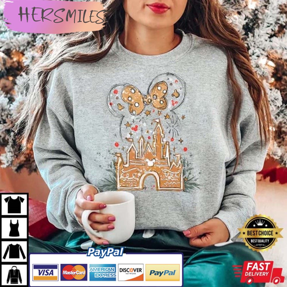 Christmas Gingerbread Castle T-shirt Christmas Gingerbread Castle T-shirt