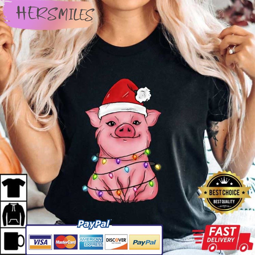 Christmas Pig Best T-Shirt