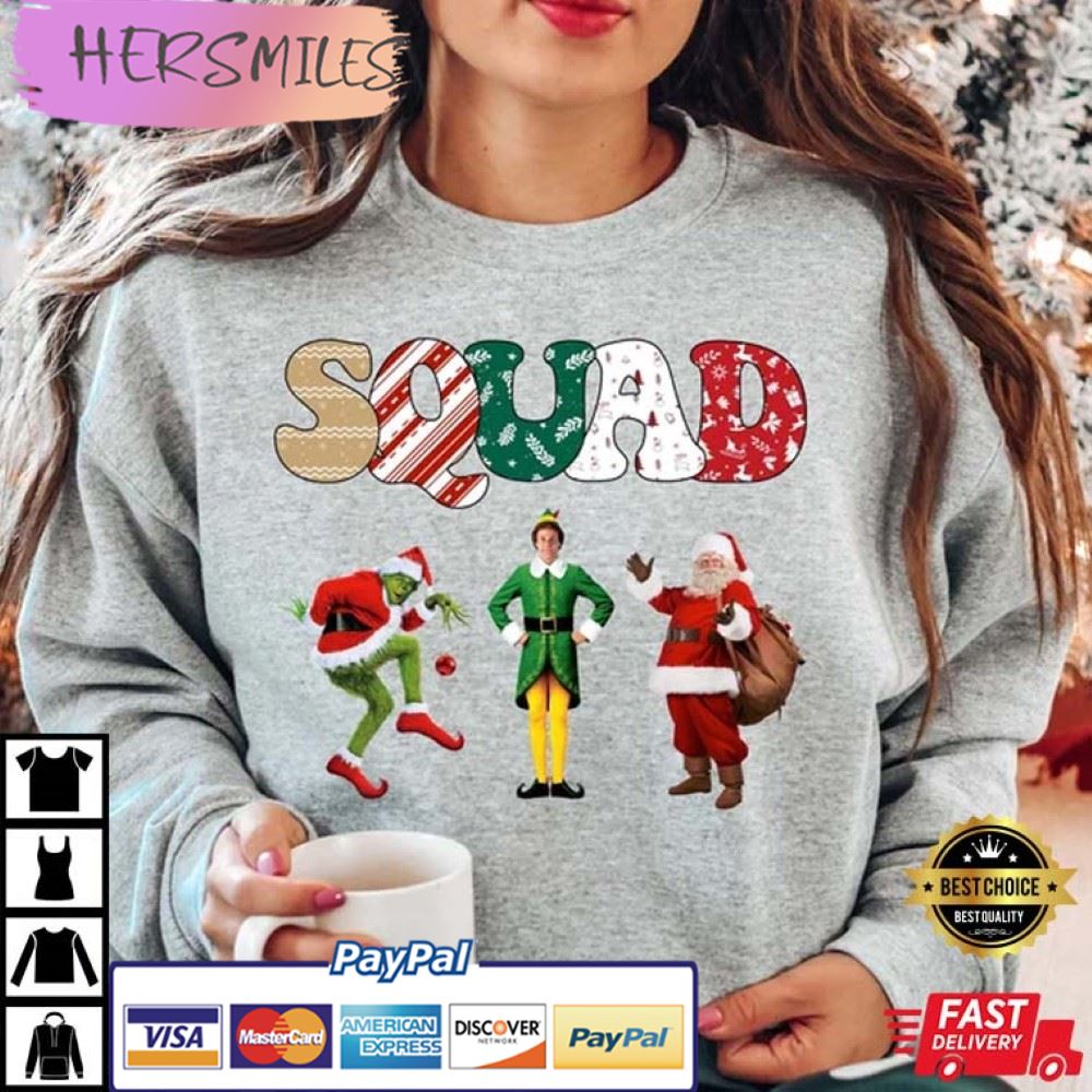 Christmas Squad For Friend Teams T-shirt