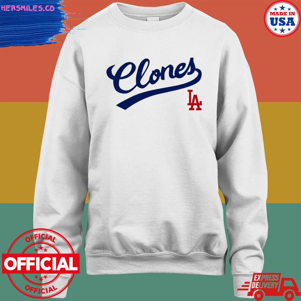 Clonexla Clones X La Baseball shirt Clonexla Clones X La Baseball shirt