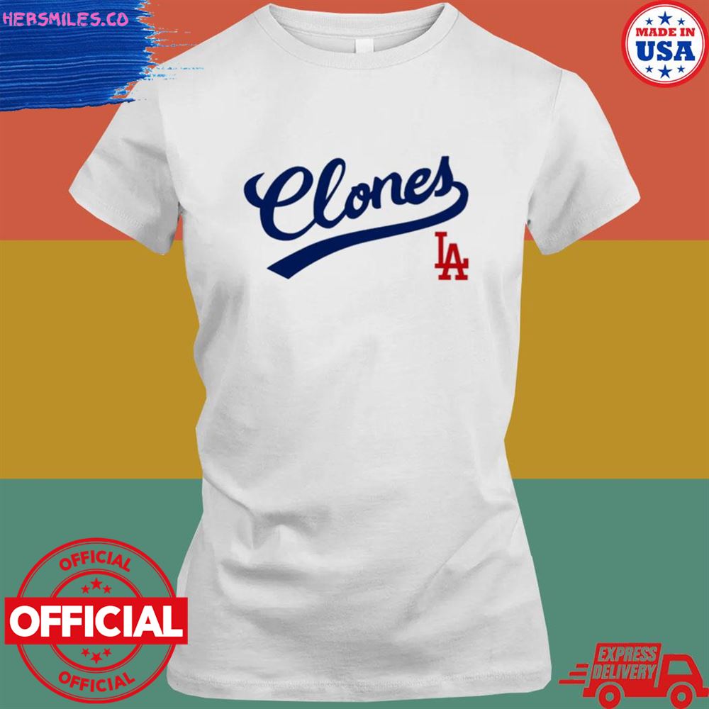 Clonexla Clones X La Baseball shirt Clonexla Clones X La Baseball shirt