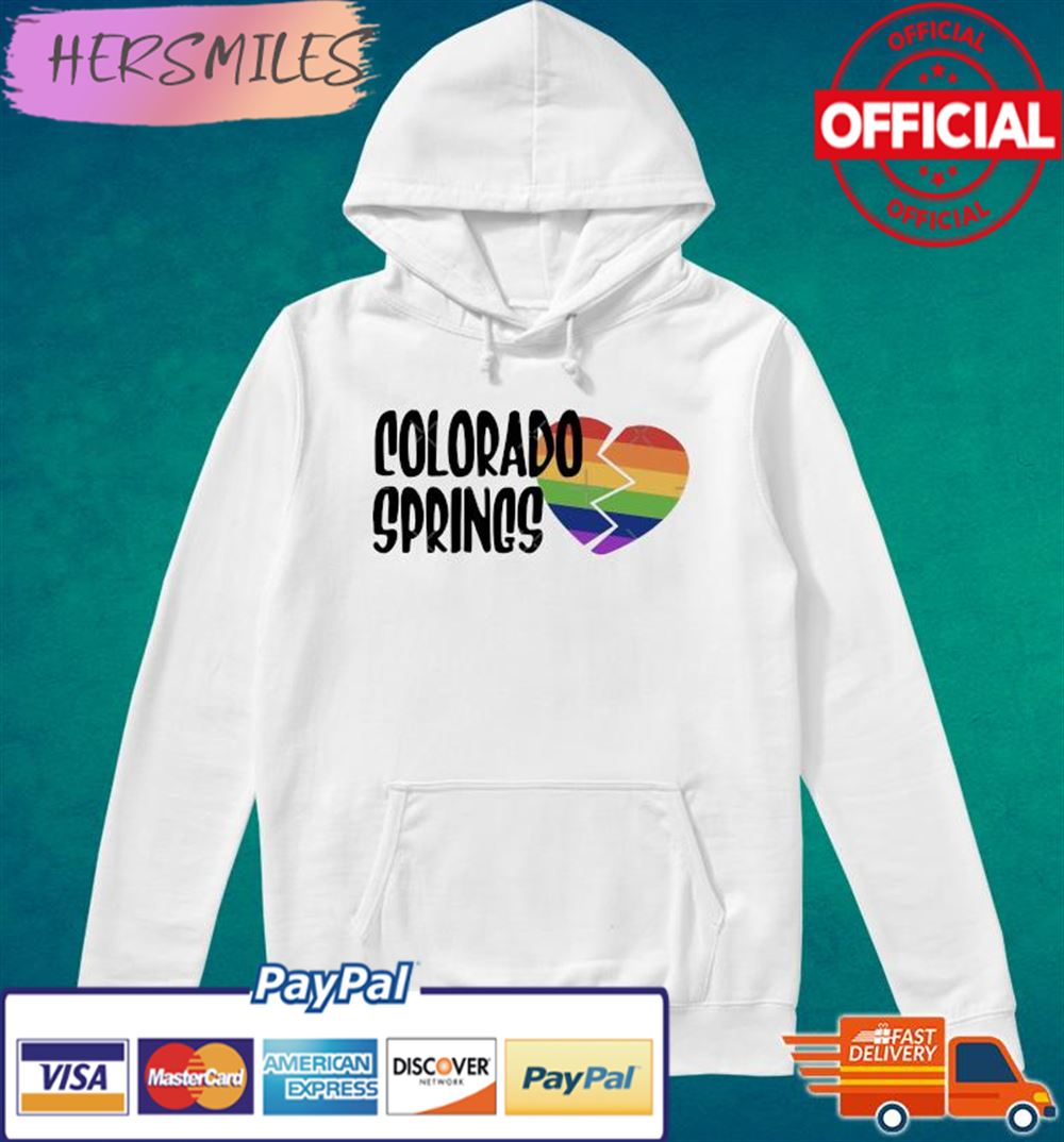 Club Q Colorado Springs Heart T-shirt