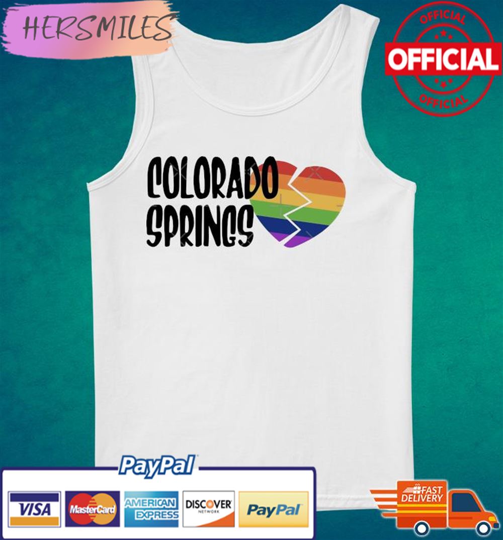 Club Q Colorado Springs Heart T-shirt Club Q Colorado Springs Heart T-shirt