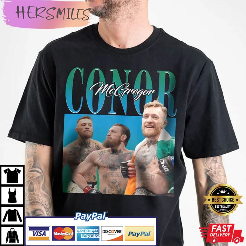 Conor McGregor Vintage Gift For Fan T-Shirt