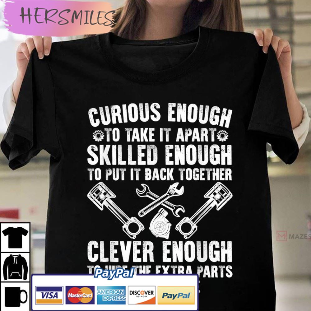 Cute Mechanic Motorcycle Auto Mechanic Garage Best T-Shirt