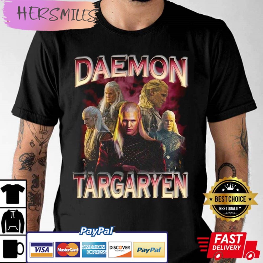 Daemon Targaryen, House Of The Dragon Gift For Fan T-Shirt Daemon Targaryen, House Of The Dragon Gift For Fan T-Shirt