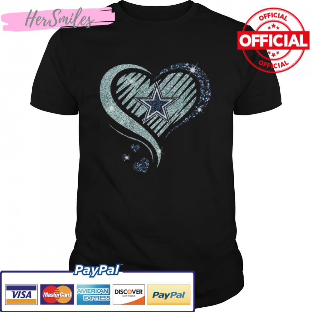 Dallas Cowboys football Heart Diamond shirt