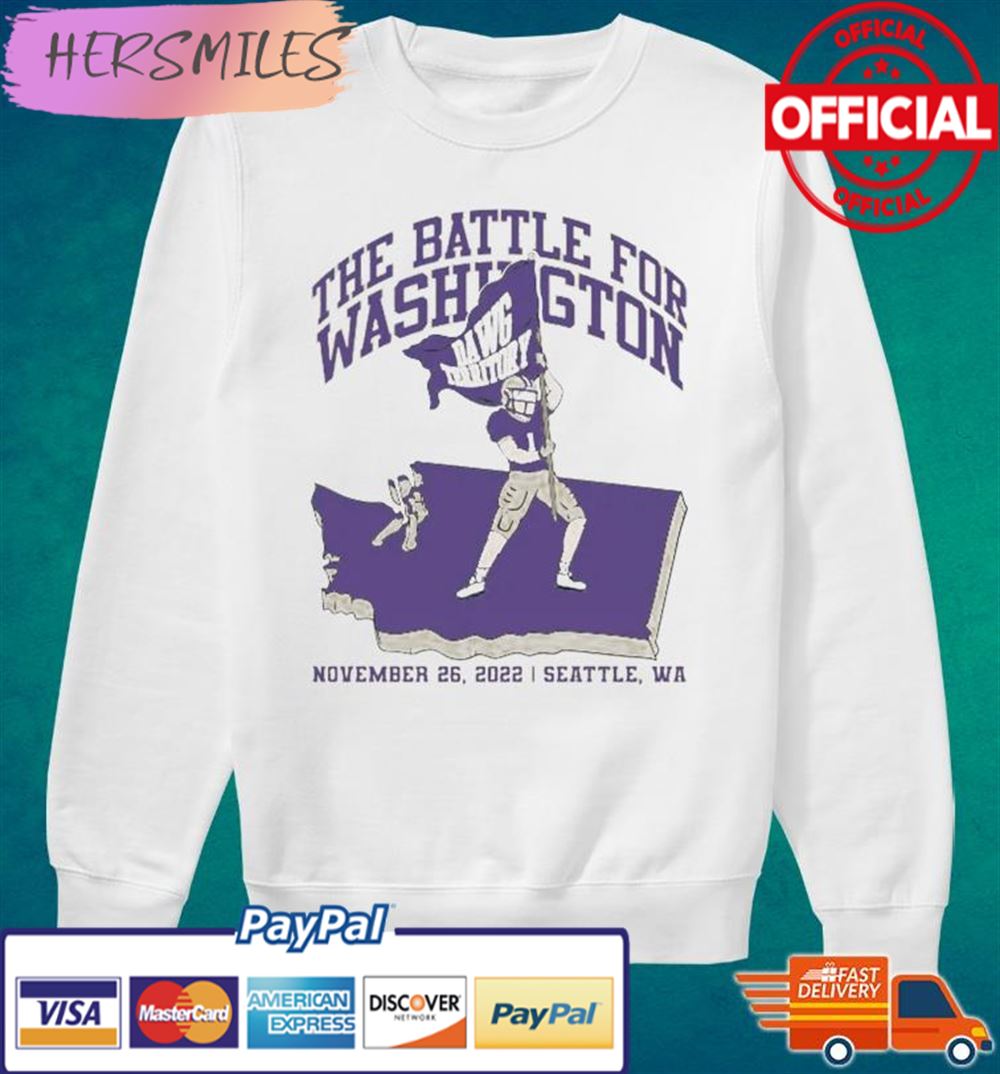 Dawg Territory The Battle For Washington 2022 T-shirt Dawg Territory The Battle For Washington 2022 T-shirt