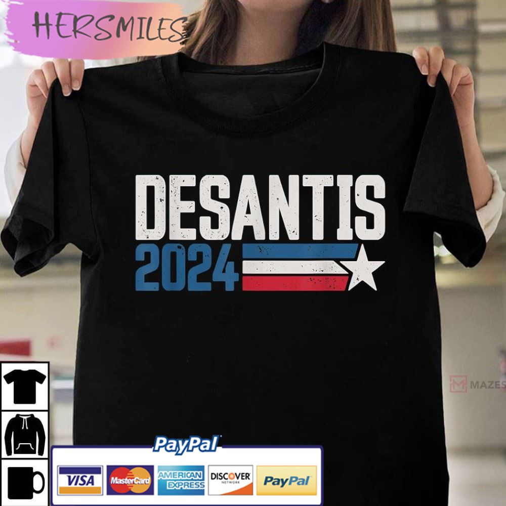 Desantis 2024 for President Vintage Distressed Best T-Shirt Desantis 2024 for President Vintage Distressed Best T-Shirt