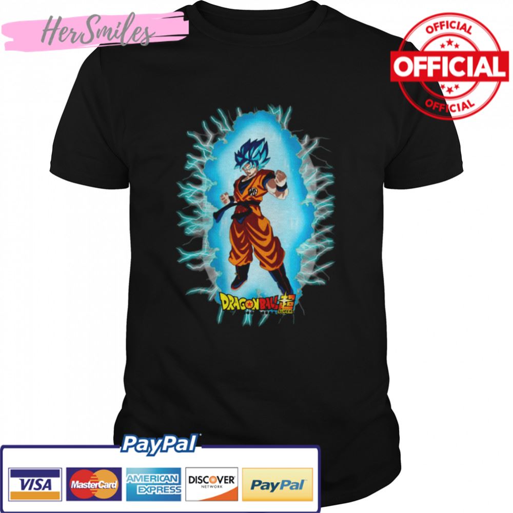 Dragon Ball Super Ssj Blue Goku shirt