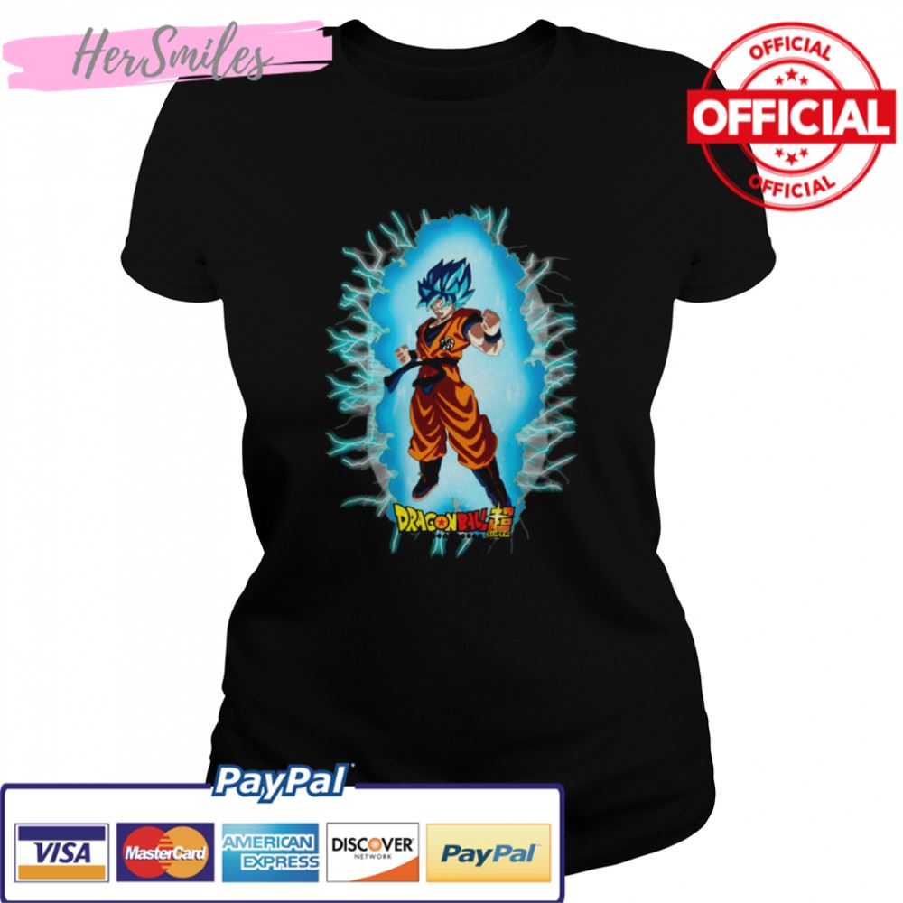 Dragon Ball Super Ssj Blue Goku shirt