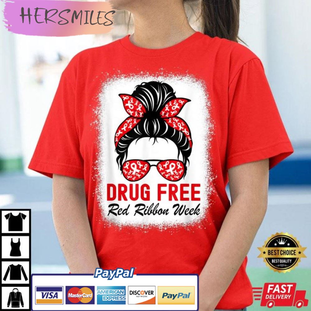 Drug Free Red Ribbon Week Best T-Shirt Drug Free Red Ribbon Week Best T-Shirt