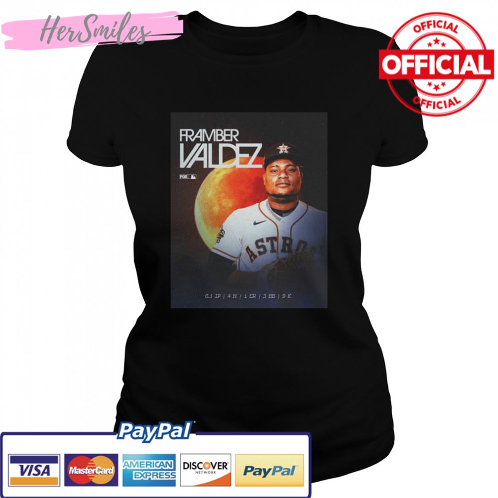 Framber Valdez MVP Houston Astros MLB shirt