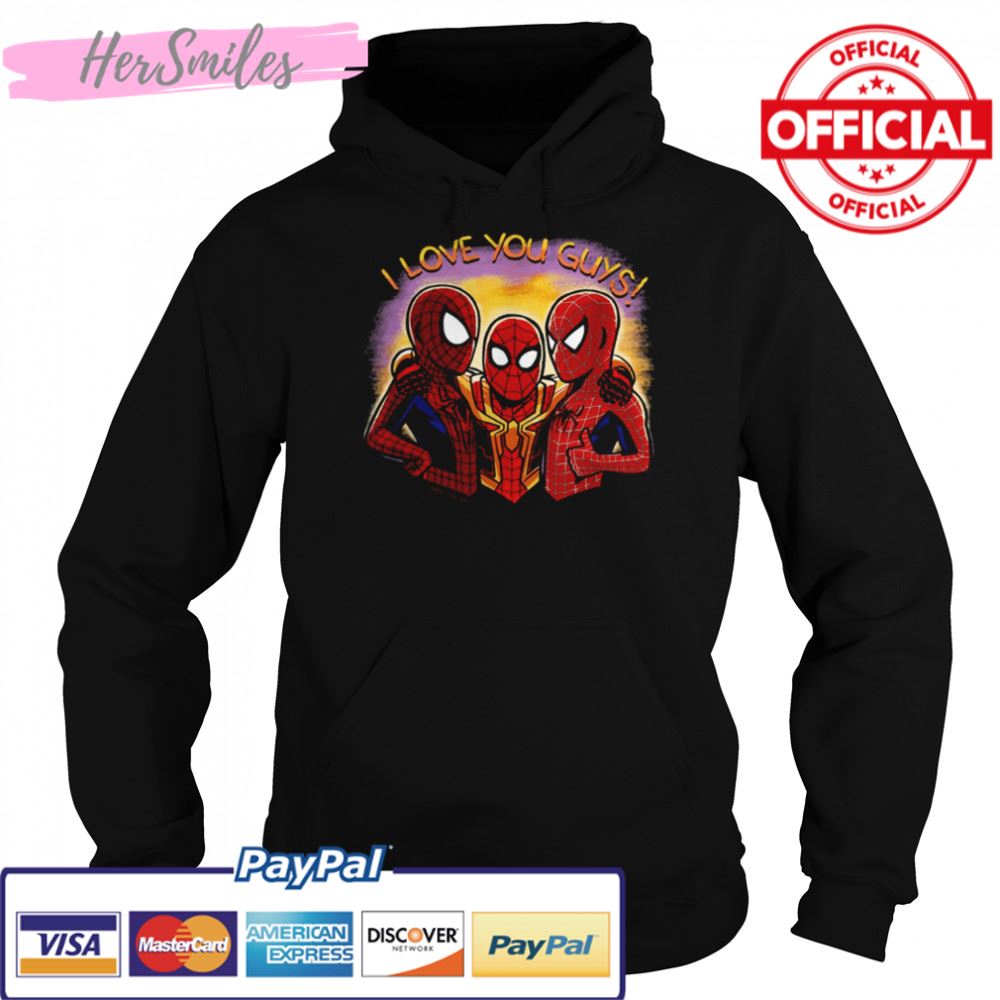 Funny Moment In Spiderman I Love You Guy shirt Funny Moment In Spiderman I Love You Guy shirt
