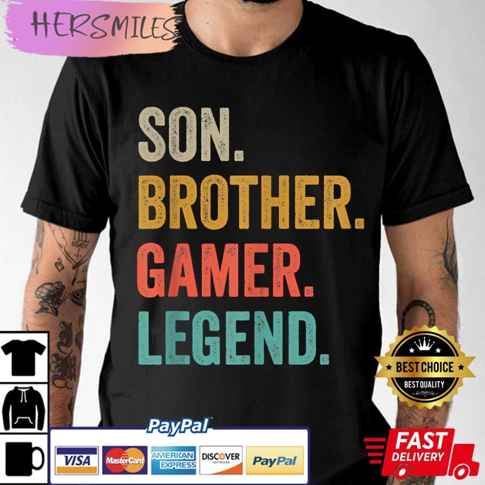 Gaming Gifts For Teenage Boys Christmas Gamer T-Shirt