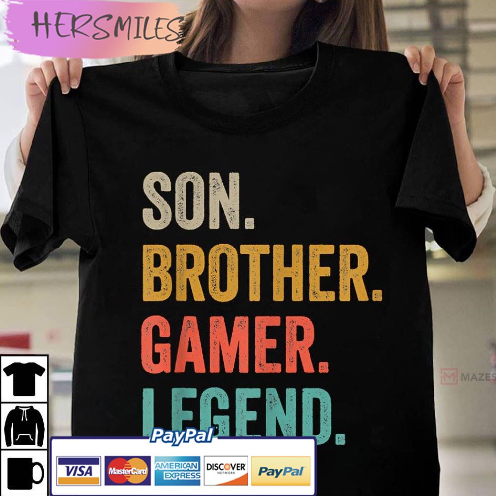 Gaming Gifts For Teenage Boys Christmas Gamer T-Shirt