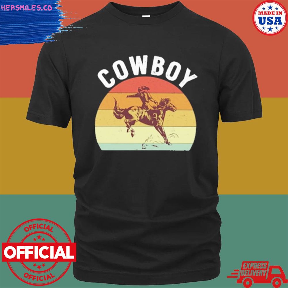 Gay cowboy vintage T-shirt