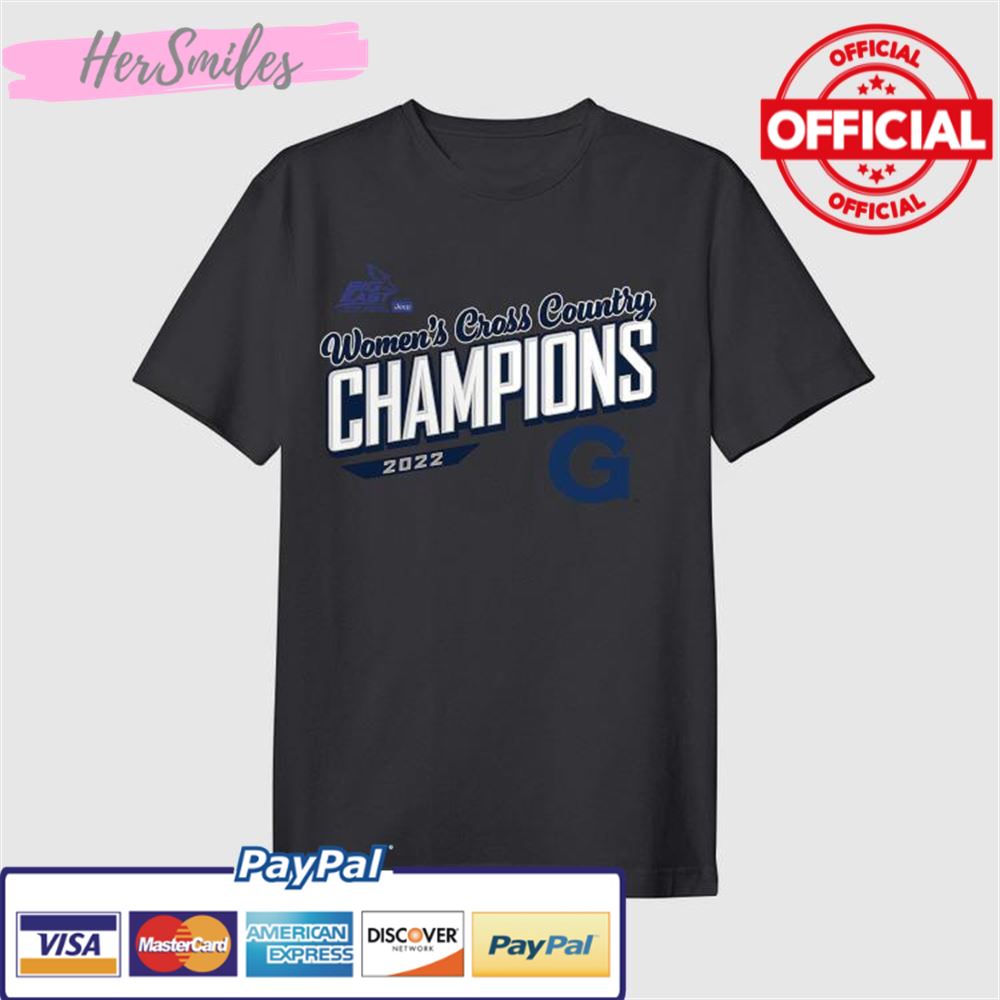 Georgetown Hoyas Women’s Cross Country 2022 Big East Champions Shirt