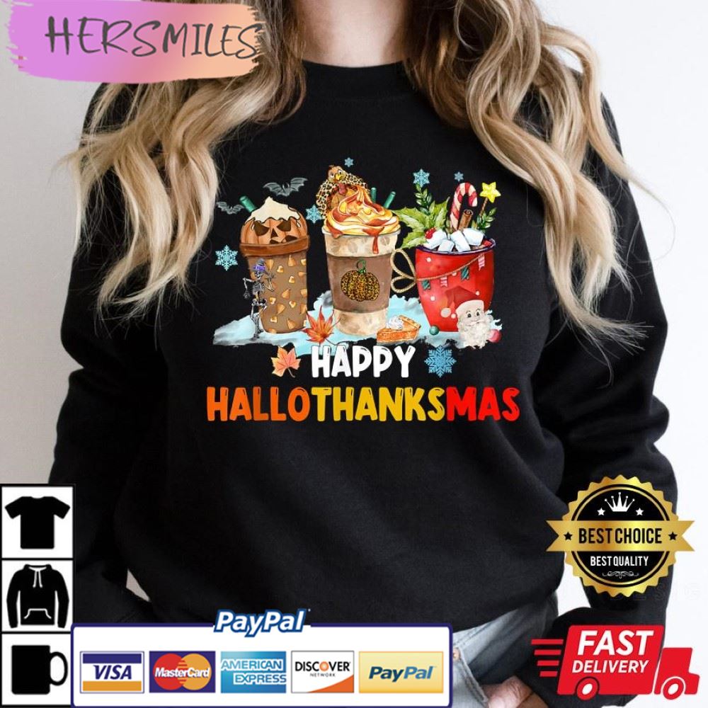 Happy Hallothanksmas Coffee Best T-Shirt