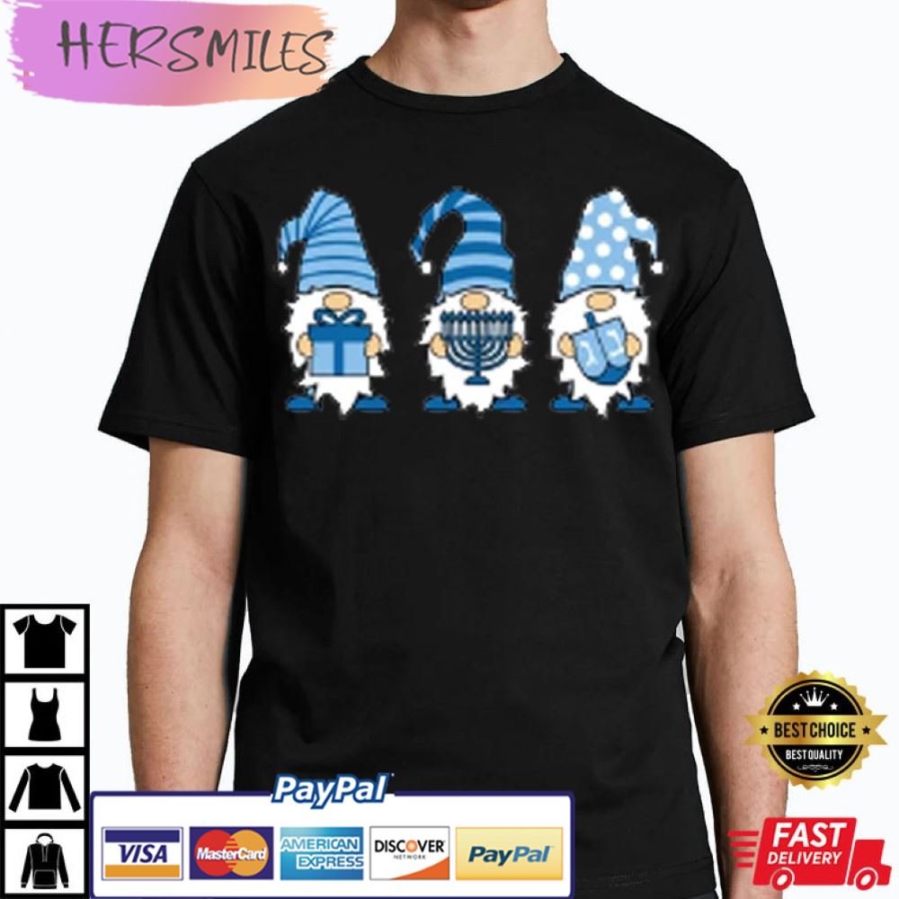 Happy Hanukkah Gnomes Lover Best T-Shirt