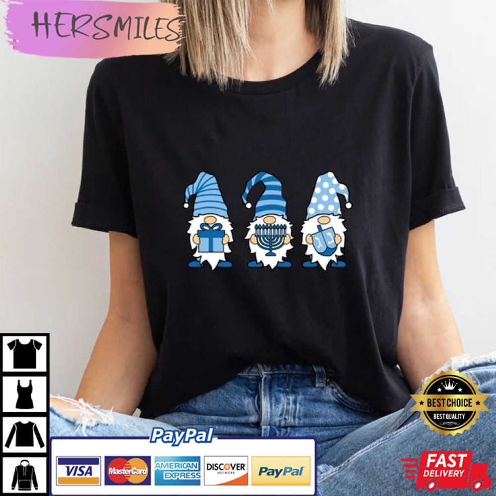 Happy Hanukkah Gnomes Lover Best T-Shirt