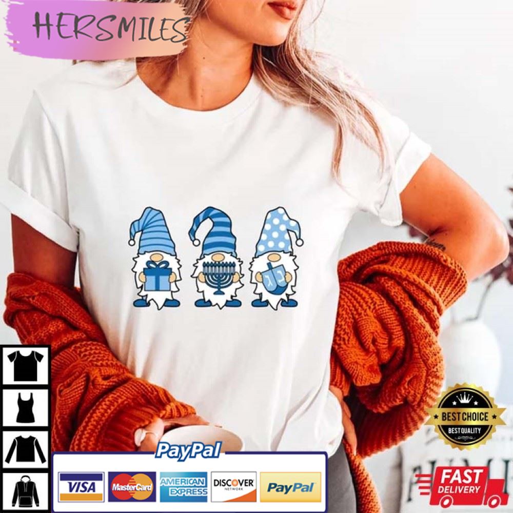 Happy Hanukkah Gnomes Lover Best T-Shirt Happy Hanukkah Gnomes Lover Best T-Shirt